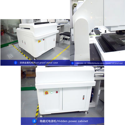 CNC υψηλής ακρίβειας τηλεοπτικό μετρώντας σύστημα για τα προϊόντα υλικού