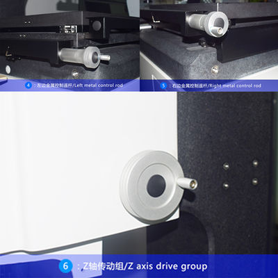 Ηλεκτρική 2$α ισότιμη μετρώντας μηχανή 0.003mm cOem ακρίβεια